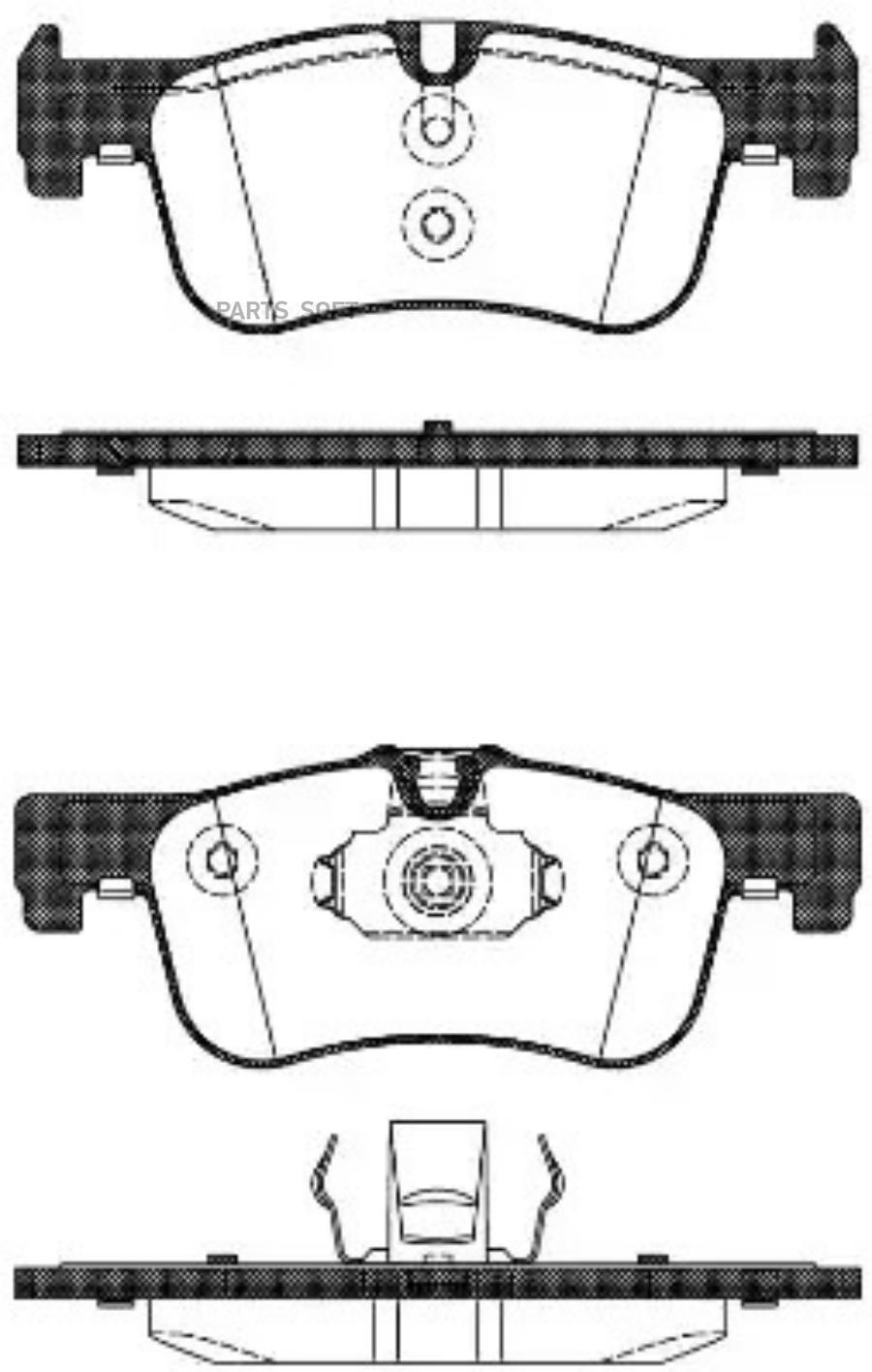 

Колодки дисковые передние bmw 1 f20 1.6i/1.8i/2.0d 11> 1478 10