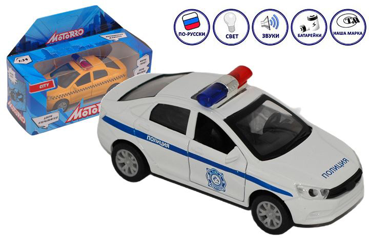 Модель 1:34 откр.двери, свет/звук 2133398 Motorro