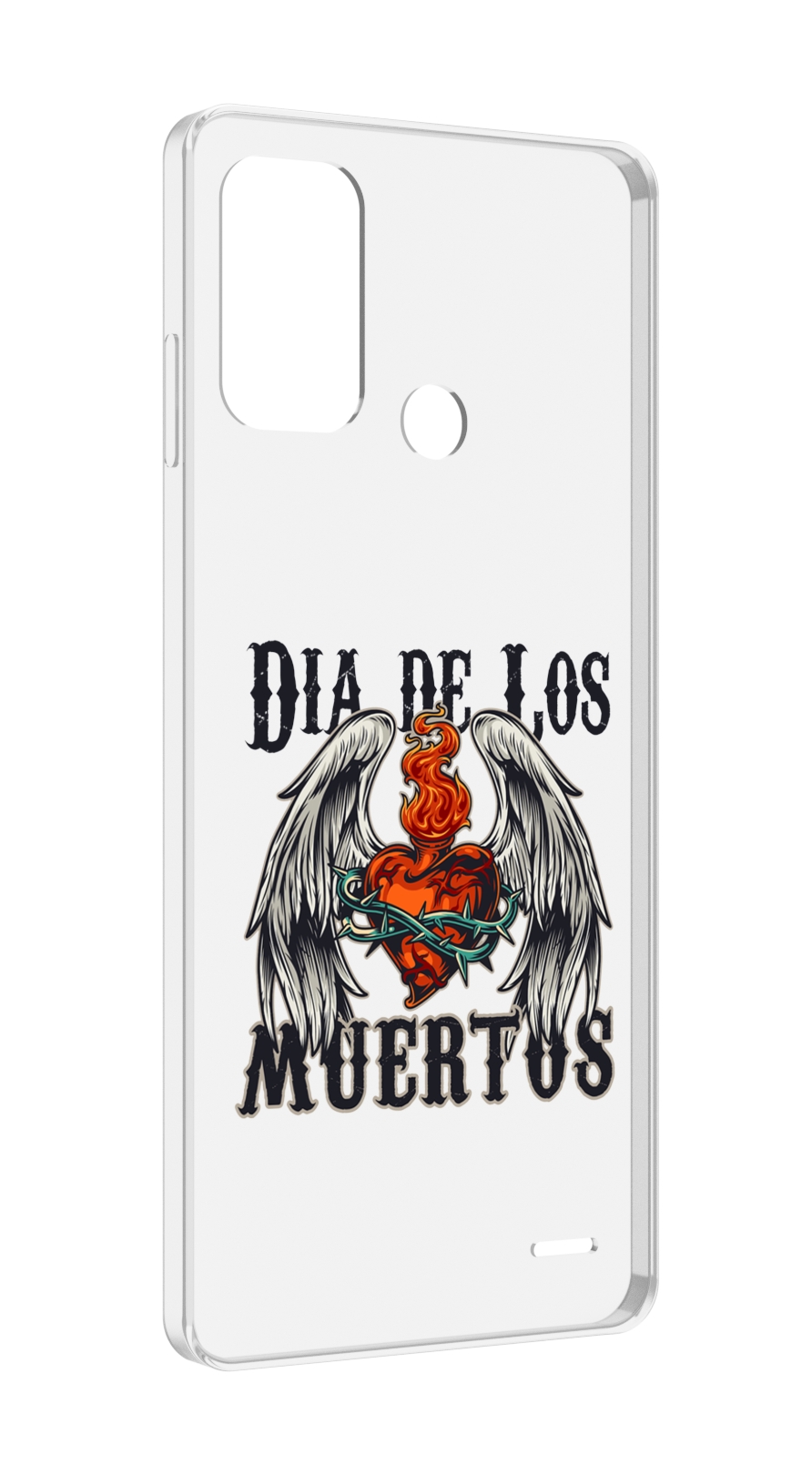 

Чехол MyPads burning-heart для ZTE Blade A52, Прозрачный, Tocco