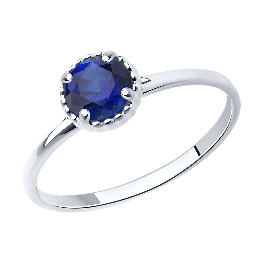 

Кольцо из серебра р.  SOKOLOV 88010073, корунд, 88010073