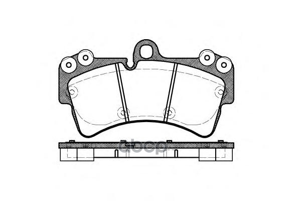 

Колодки дисковые п. vw touareg 3.2i/4.2i/2.5tdi/5.0tdi диск 18' 02> 995 00