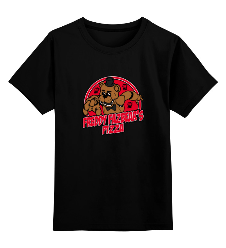 

Футболка детская Printio Freddy fazbears (пять ночей у фредди) цв. черный р. 104, Freddy fazbears (пять ночей у фредди)