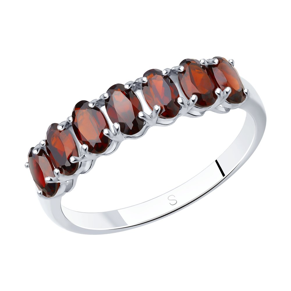 

Кольцо из серебра р. 19 SOKOLOV 92010893, гранат, 92010893