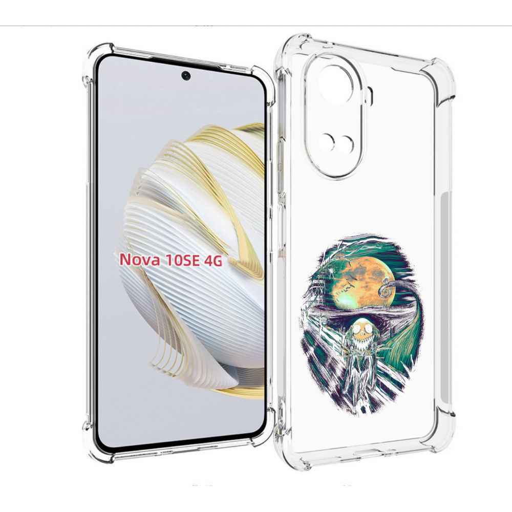 

Чехол MyPads зубастое существо абстракция для Huawei Nova 10 SE, Прозрачный, Tocco