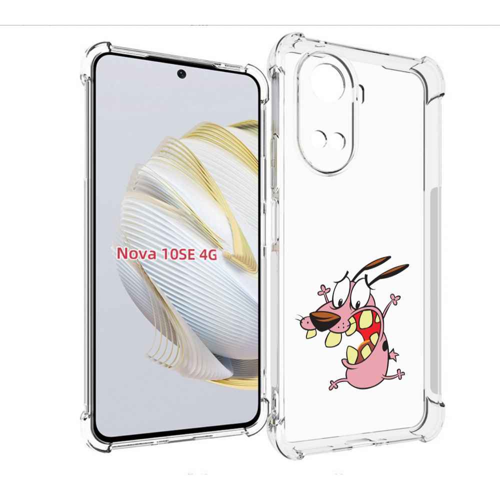 

Чехол MyPads зубастый бобик для Huawei Nova 10 SE, Прозрачный, Tocco