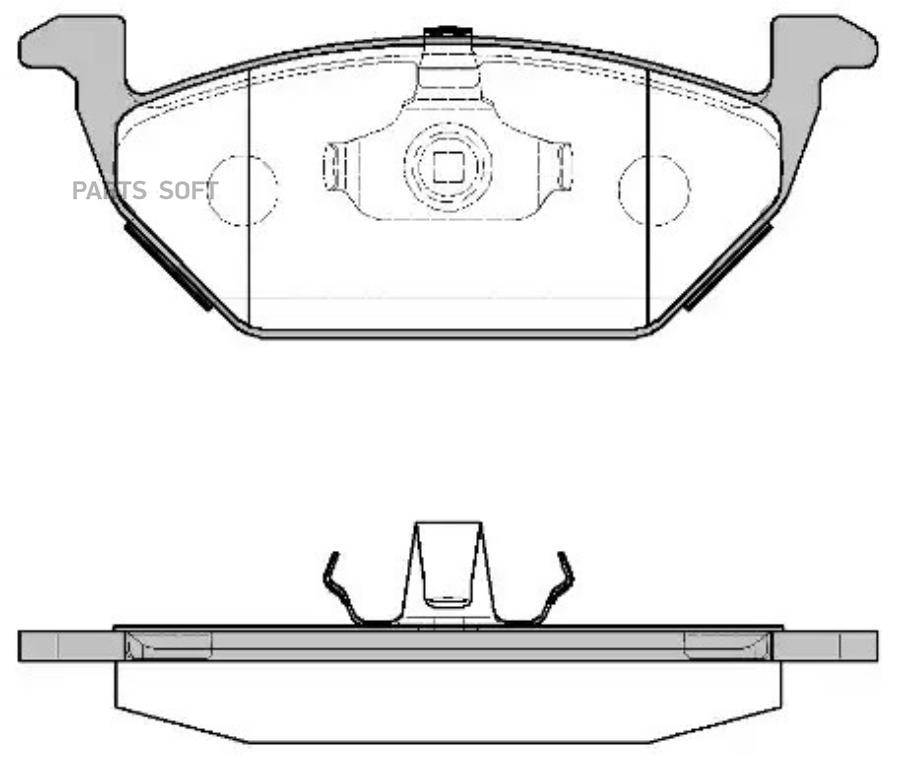 

Колодки дисковые п. audi a3 1.6-1.9td 96-03, skoda octavia 1.4/1. 633 00 =571929b=fdb1094