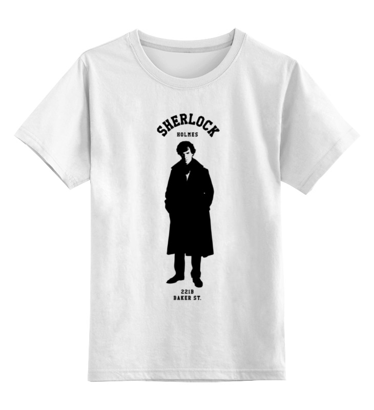 

Футболка детская Printio Шерлок холмс (sherlock holmes) цв. белый р. 104, Шерлок холмс (sherlock holmes)