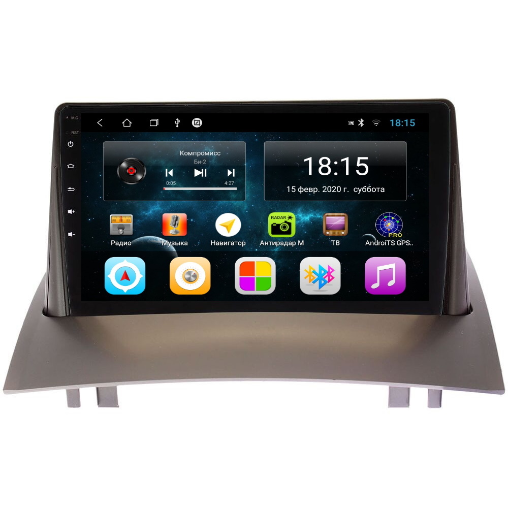 Автомобильная Магнитола EpicAuto 9270 Renault Megane II 2002-2009 - Android 13 - IPS экран 1550000₽
