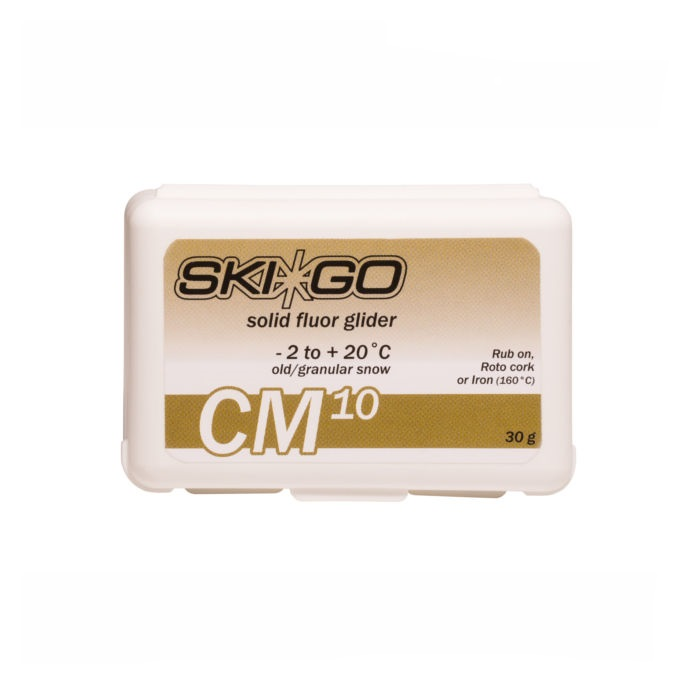 

Ускоритель SKIGO CM10 Gold (ускор. для стар. крупнозерн. снега) (+20°С -2°С) 30 г., CM10 Gold (ускор. для стар. крупнозерн. снега)