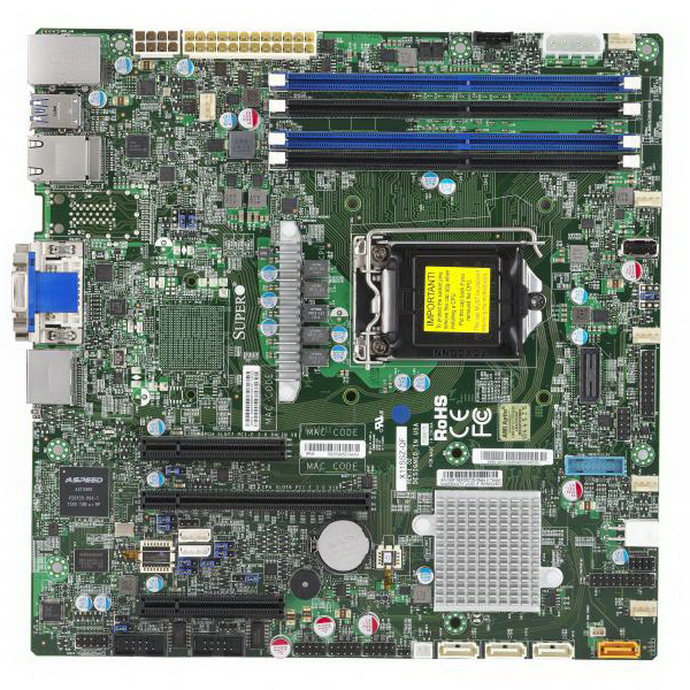 

Материнская плата Supermicro X11SSZ-F (X11SSZ-F-B), X11SSZ-F