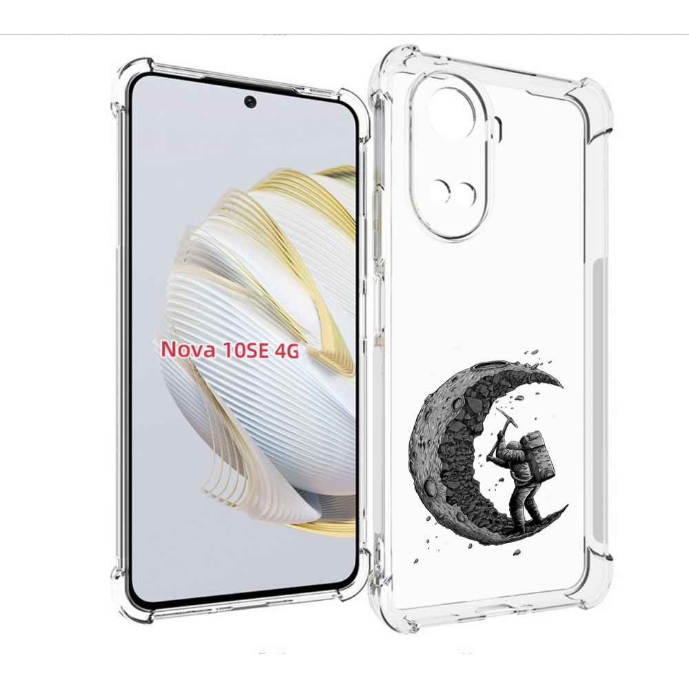 

Чехол MyPads камненная луна для Huawei Nova 10 SE, Прозрачный, Tocco
