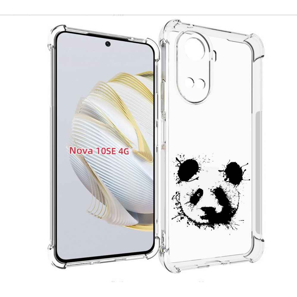 

Чехол MyPads клякса-панда для Huawei Nova 10 SE, Прозрачный, Tocco