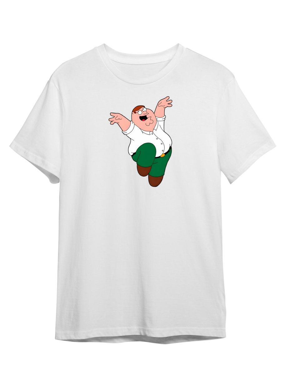 

Футболка унисекс Каждому Своё Гриффины/Family Guy/Мультсериал MUGR1 белая 5XL, "Гриффины/Family Guy/Мультсериал" MUGR1