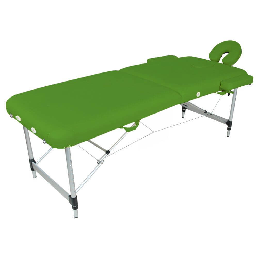 Складной массажный стол Med-Mos Berta (JFAL01A МСТ-002Л) фисташковый