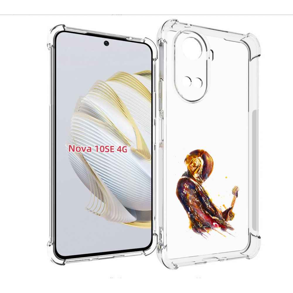 

Чехол MyPads космо-музыкант для Huawei Nova 10 SE, Прозрачный, Tocco