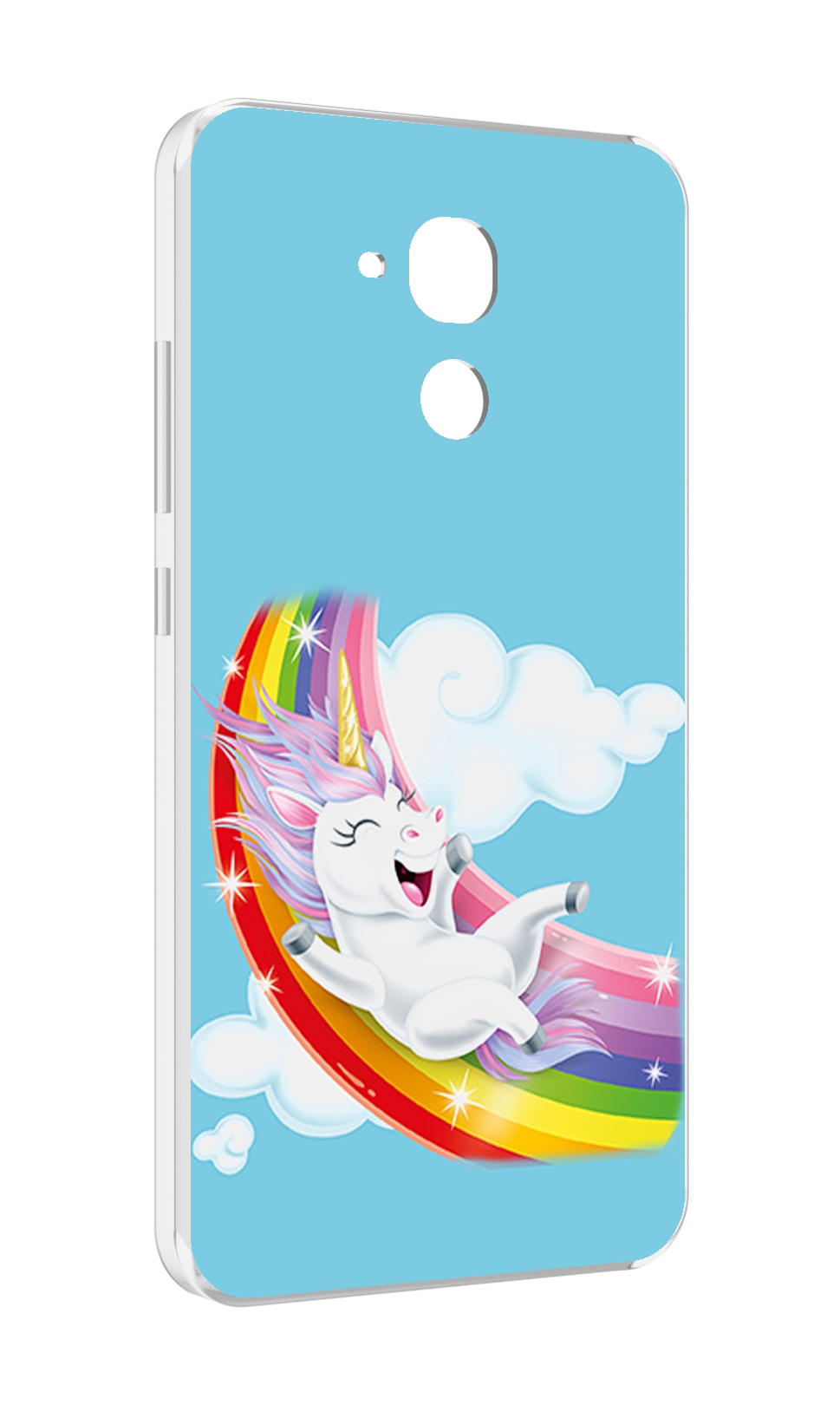 

Чехол MyPads единорог-на-радуге для Huawei Honor 5C/7 Lite/GT3 5.2, Прозрачный, Tocco