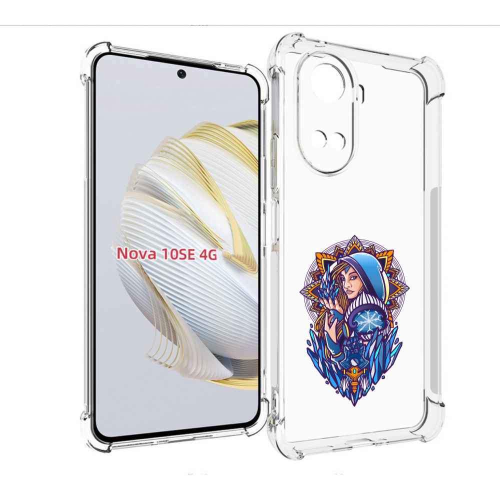 Чехол MyPads кристал мейден дота 2 для Huawei Nova 10 SE