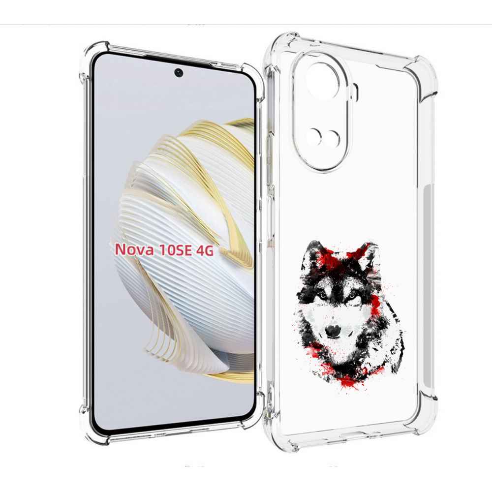 

Чехол MyPads кровавый волк для Huawei Nova 10 SE, Прозрачный, Tocco