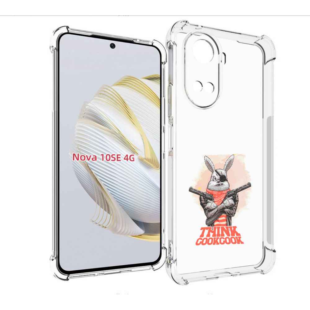 

Чехол MyPads кролик пират для Huawei Nova 10 SE, Прозрачный, Tocco