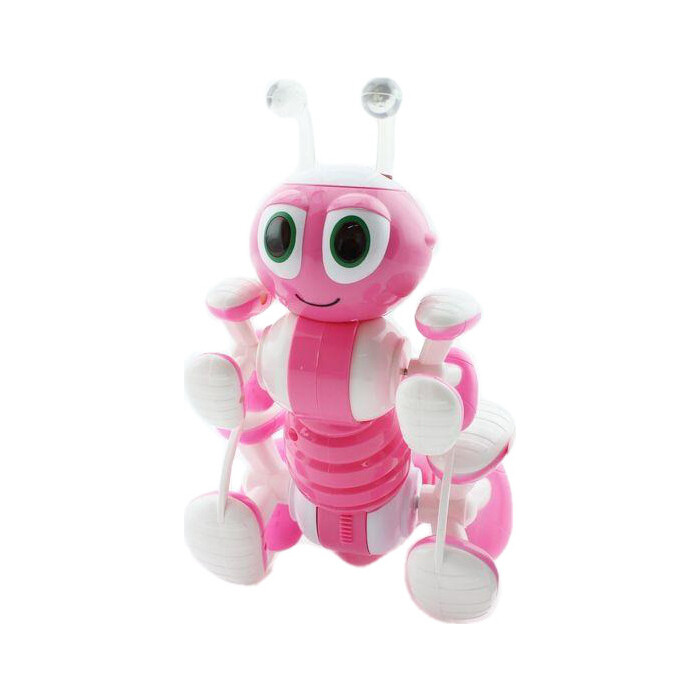 Радиоуправляемый робот муравей BRAINPOWER трансформируемый, цвет розовый AK055412-Р многофункциональный стульчик для кормления dearest розовый