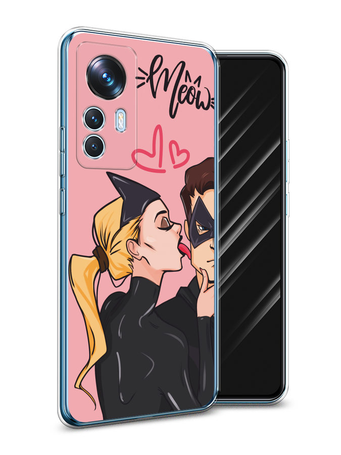 

Чехол Awog на Xiaomi 12T "Kiss of Cat Woman", Розовый;черный;бежевый, 316650-1