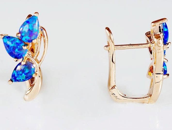 

Серьги из ювелирного сплава Lotus Jewelry 3027E-07OJK14, опал, 3027E-07OJK14