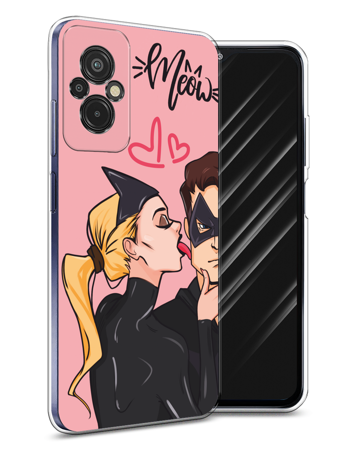 

Чехол Awog на Xiaomi Redmi 11 Prime 4G "Kiss of Cat Woman", Розовый;черный;бежевый, 316850-1