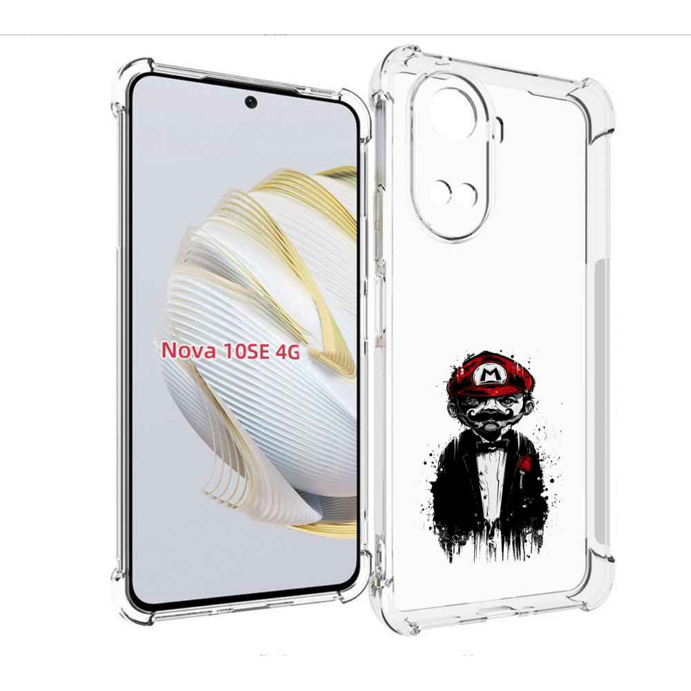 

Чехол MyPads марио для Huawei Nova 10 SE, Прозрачный, Tocco