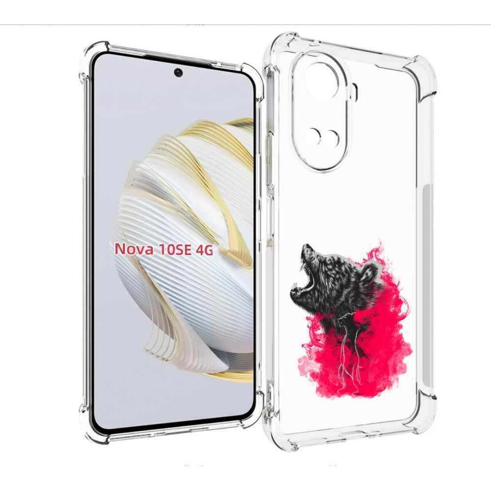 

Чехол MyPads медведь в дымке для Huawei Nova 10 SE, Прозрачный, Tocco