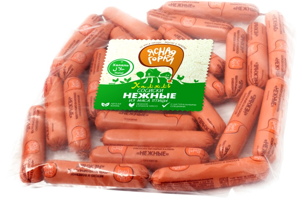 

Сосиски Ясная горка Нежные 600 г