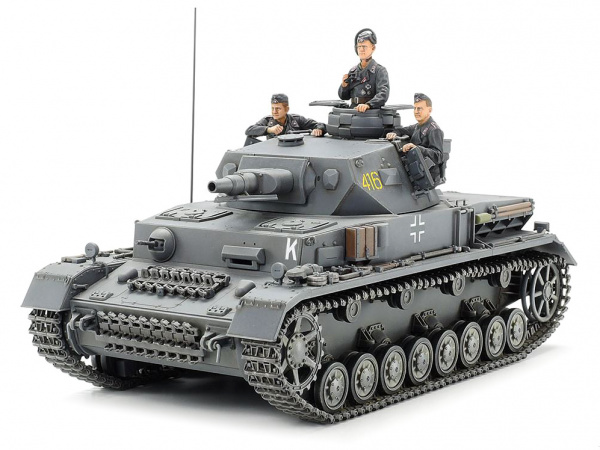 фото Сборная модель tamiya 1/35 немецкий танк panzerkampfwagen iv ausf.f 35374