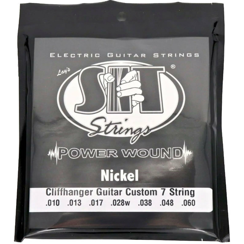 Струны SIT Strings S71060 Powerwound Nickel Custom Light 10-60 7 шт