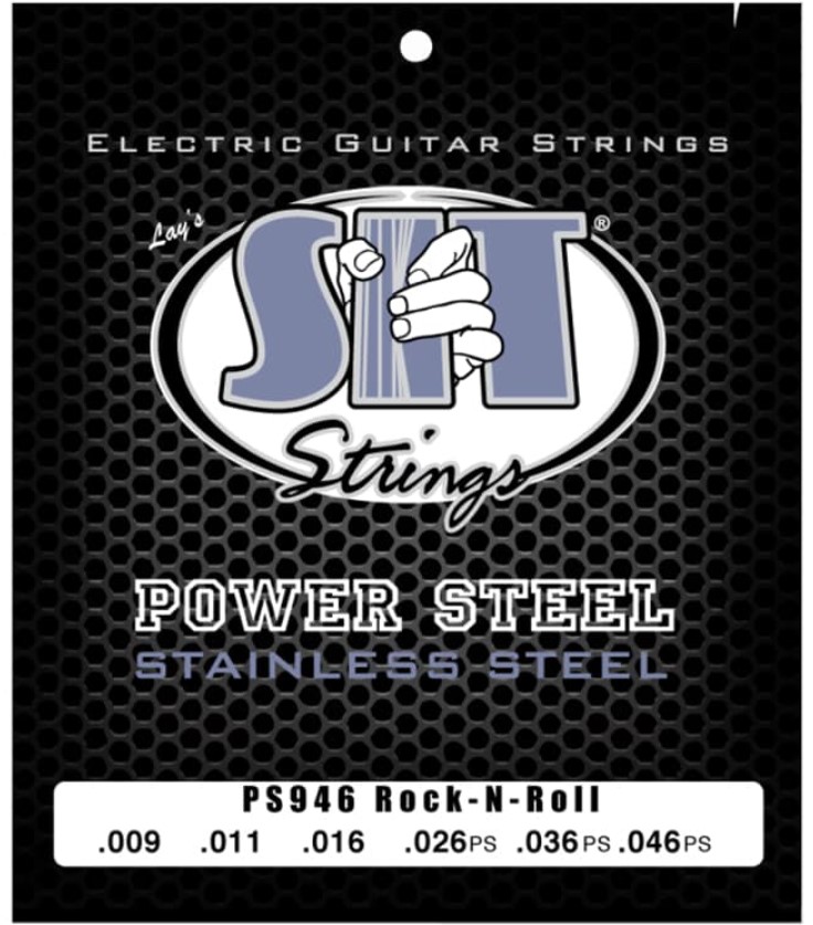 фото Струны s.i.t. strings ps946 powersteel stainless steel rock-n-roll hybrid 9-46 sit strings