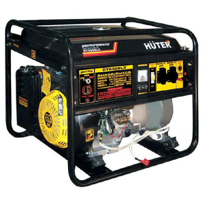 

Портативный бензогенератор HUTER DY6500LX