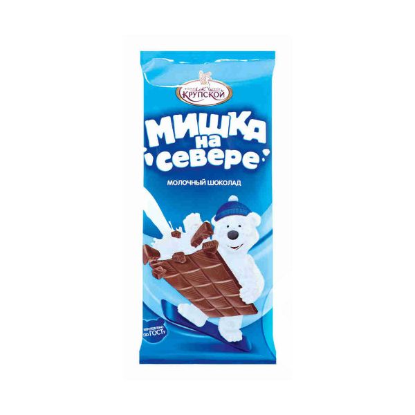 

Шоколад Мишка на севере молочный 90 г