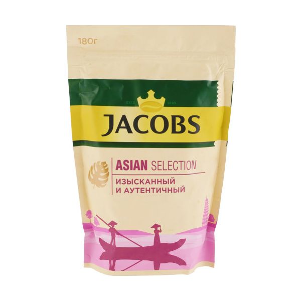 Кофе Jacobs Asian selection растворимый 180 г