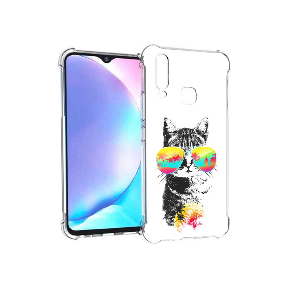 

Чехол MyPads Tocco для Vivo Y17 крутой кот (PT136369.382.425), Tocco