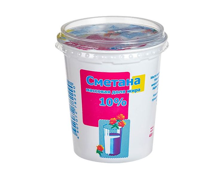 

Сметана ЮГМЗ 10% 400 г