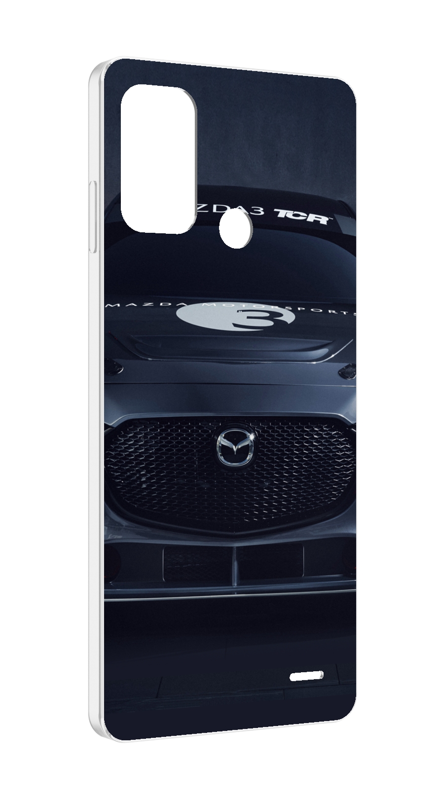 

Чехол MyPads mazda мазда 3 для ZTE Blade A52, Прозрачный, Tocco