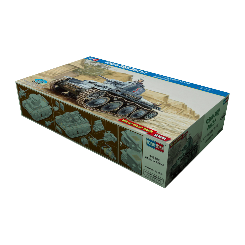 

Сборная модель HobbyBoss 1/16 Pzkpfw 38(t) Ausf.E/F 82603