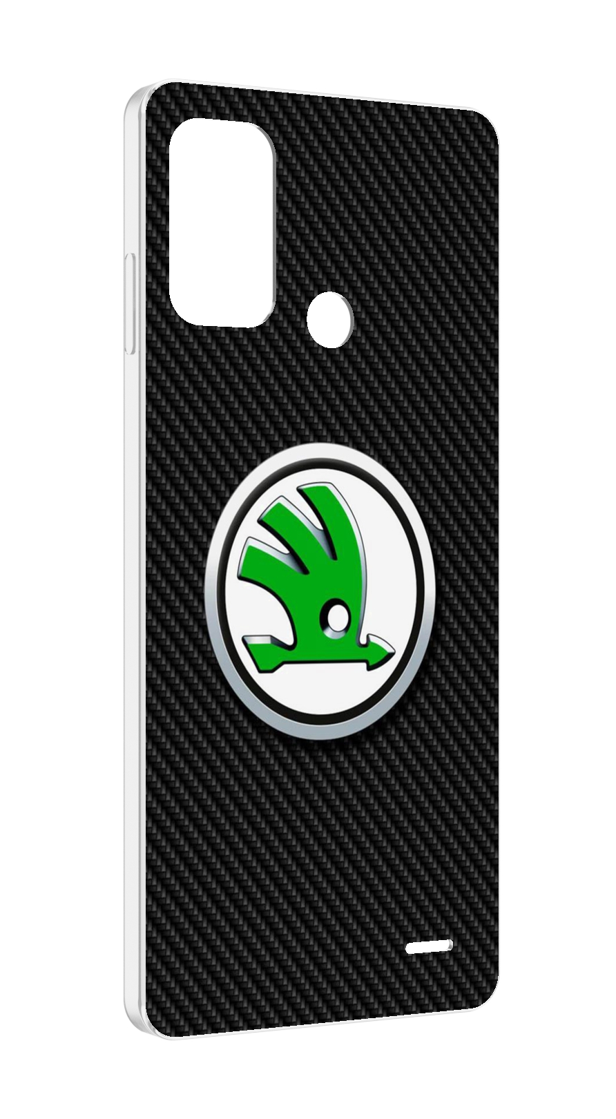

Чехол MyPads skoda шкода 2 для ZTE Blade A52, Прозрачный, Tocco