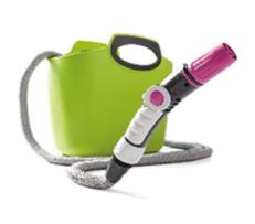 AQUAPOP 30 - комплект для полива растений, в эргономичном контейнере с ручками (цвет лайм)