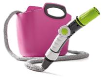 AQUAPOP 30 - комплект для полива растений, в эргономичном контейнере с ручками (цвет фукси