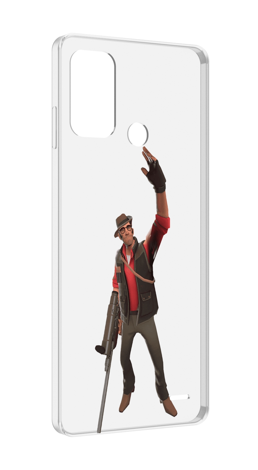 

Чехол MyPads team-fortress-2 для ZTE Blade A52, Прозрачный, Tocco
