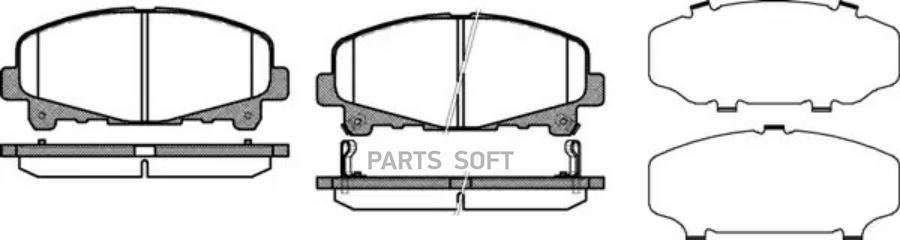 

Колодки дисковые п. honda accord 2.0/2.4 08> 1390 02 [45022tl0g51]