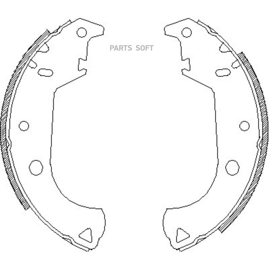 

Колодки барабанные fiat doblo all 01> 4125.00 =4125.01
