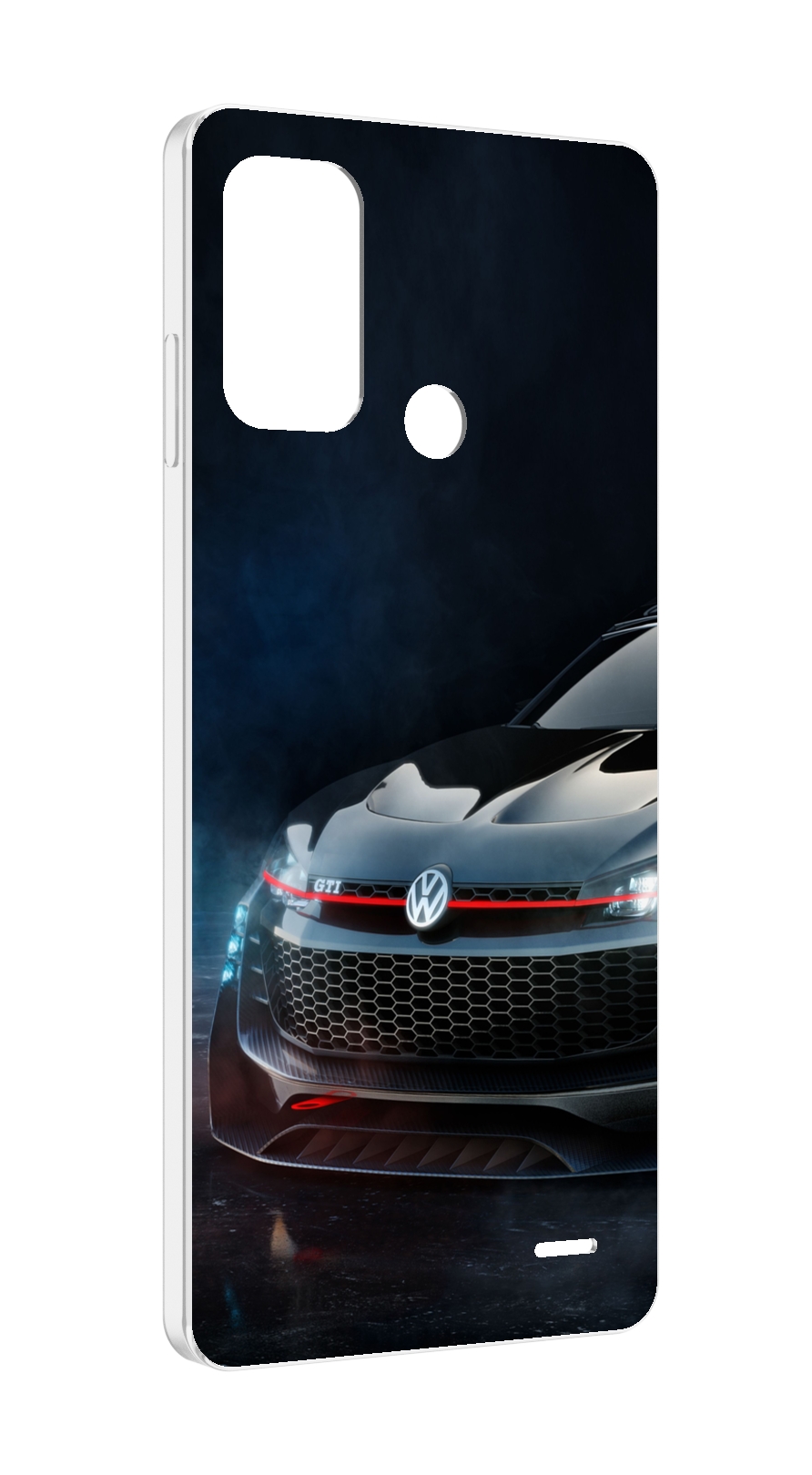 

Чехол MyPads volkswagen фольскваген 2 мужской для ZTE Blade A52, Прозрачный, Tocco