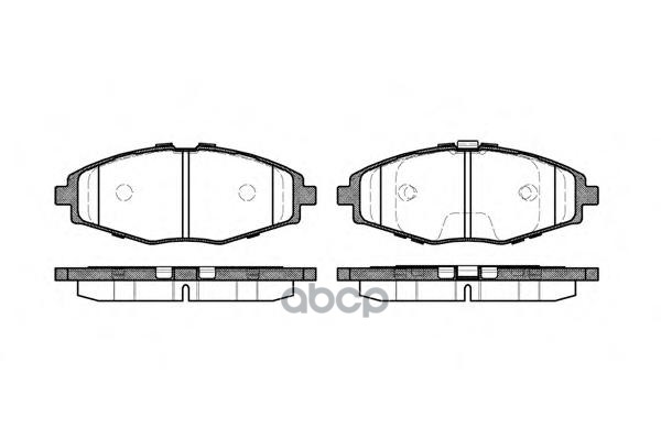 

Колодки дисковые п. daewoo lanos/matiz 0.8/1.4/1.5 696 00 =d11144-01=fo642281=707 000b-sx