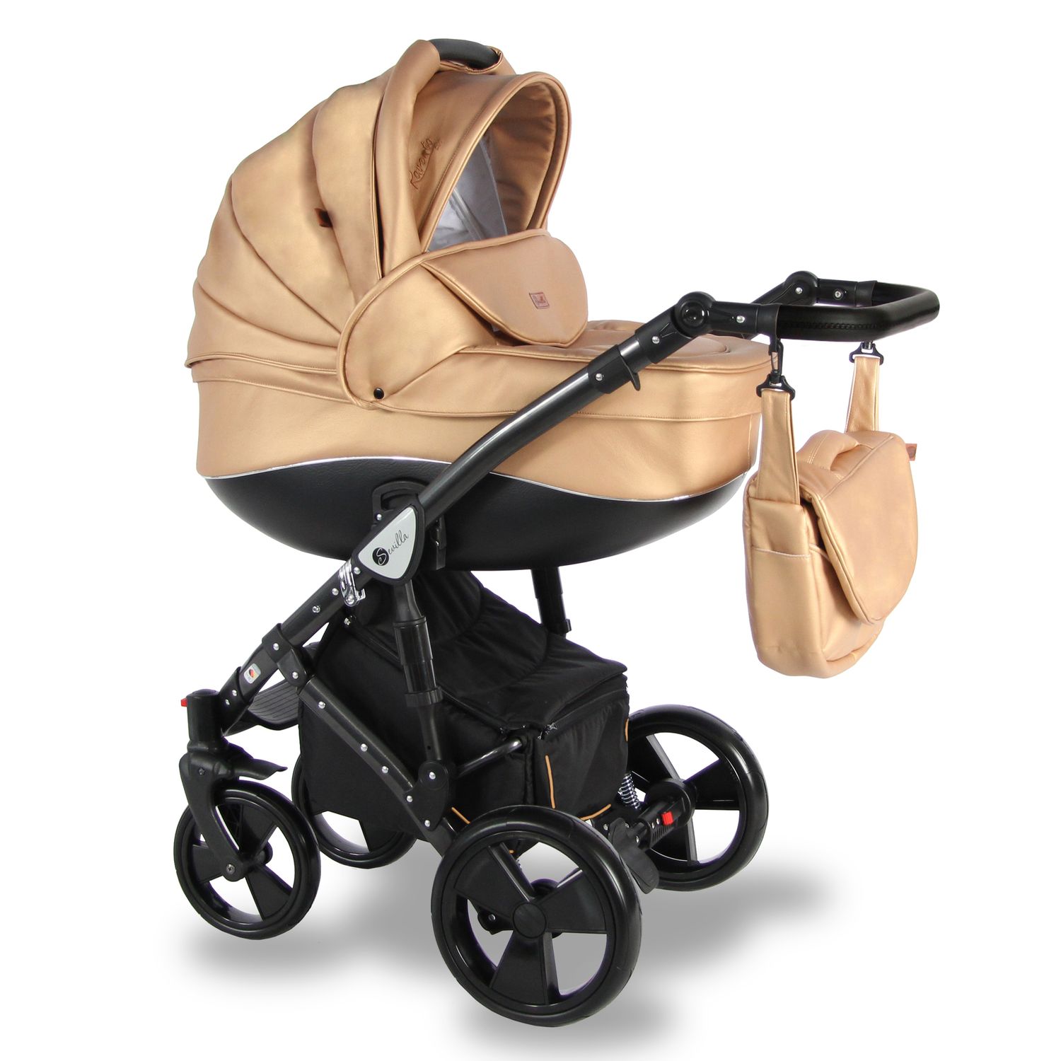 

Коляска 2 в 1 Sevillababy Ravento Eco, бронзовый