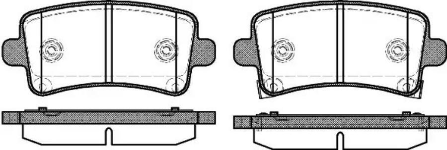 

Колодки дисковые з. opel insignia all 08> 1388 04 =gdb1784 [1605366]